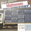 Mattresses on Truck