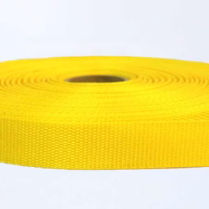WEBBING 25MM BRIGHT YELLOW