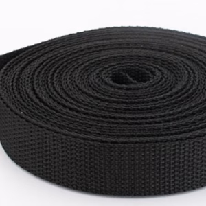 30MM Black Polypropylene Webbing