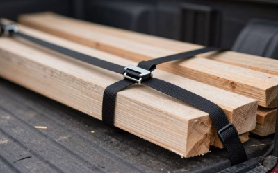 How to Use Webbing and Ratchet Straps to Secure Truck Cargo
