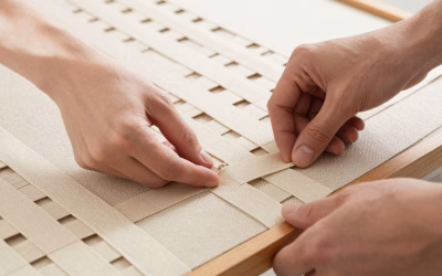 How to Interlace Upholstery Webbing Correctly